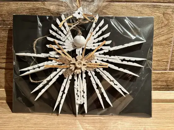 Anděl – Bílá - 20 cm – dřevěné výrobky, ruční výroba